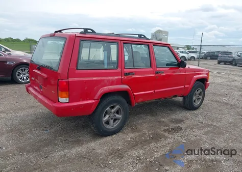 1999 Jeep Cherokee Classic/Sport из США, поврежденный, VIN 1J4FT68S6XL511158
